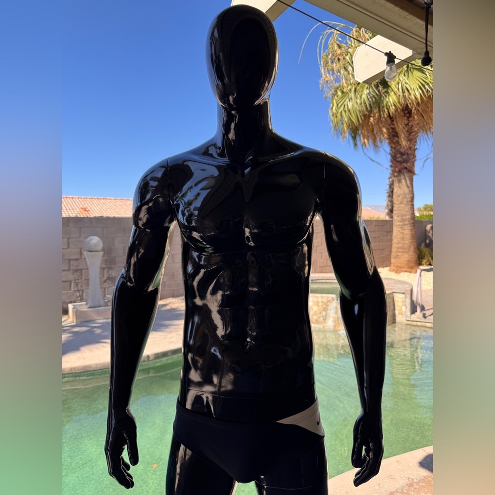 Nike Black Rash Guard Swimwear